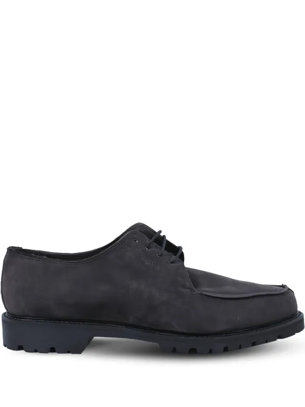 Rier lace-up Suede Derby Shoes Black FARFETCH IN