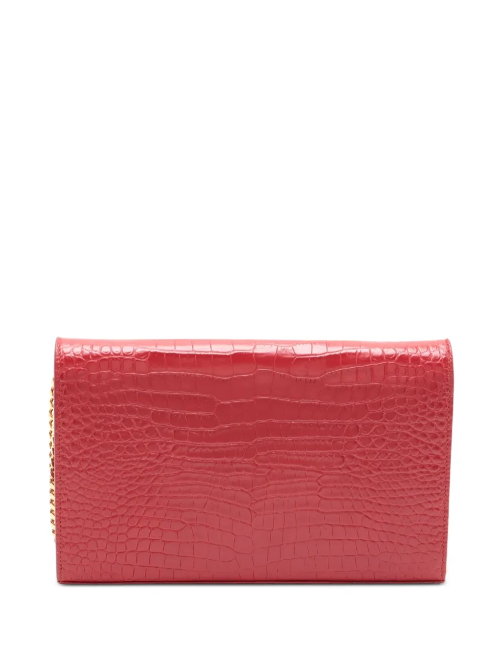 Saint Laurent Pre-Owned crocodile-embossed cross-body bag | Image 2