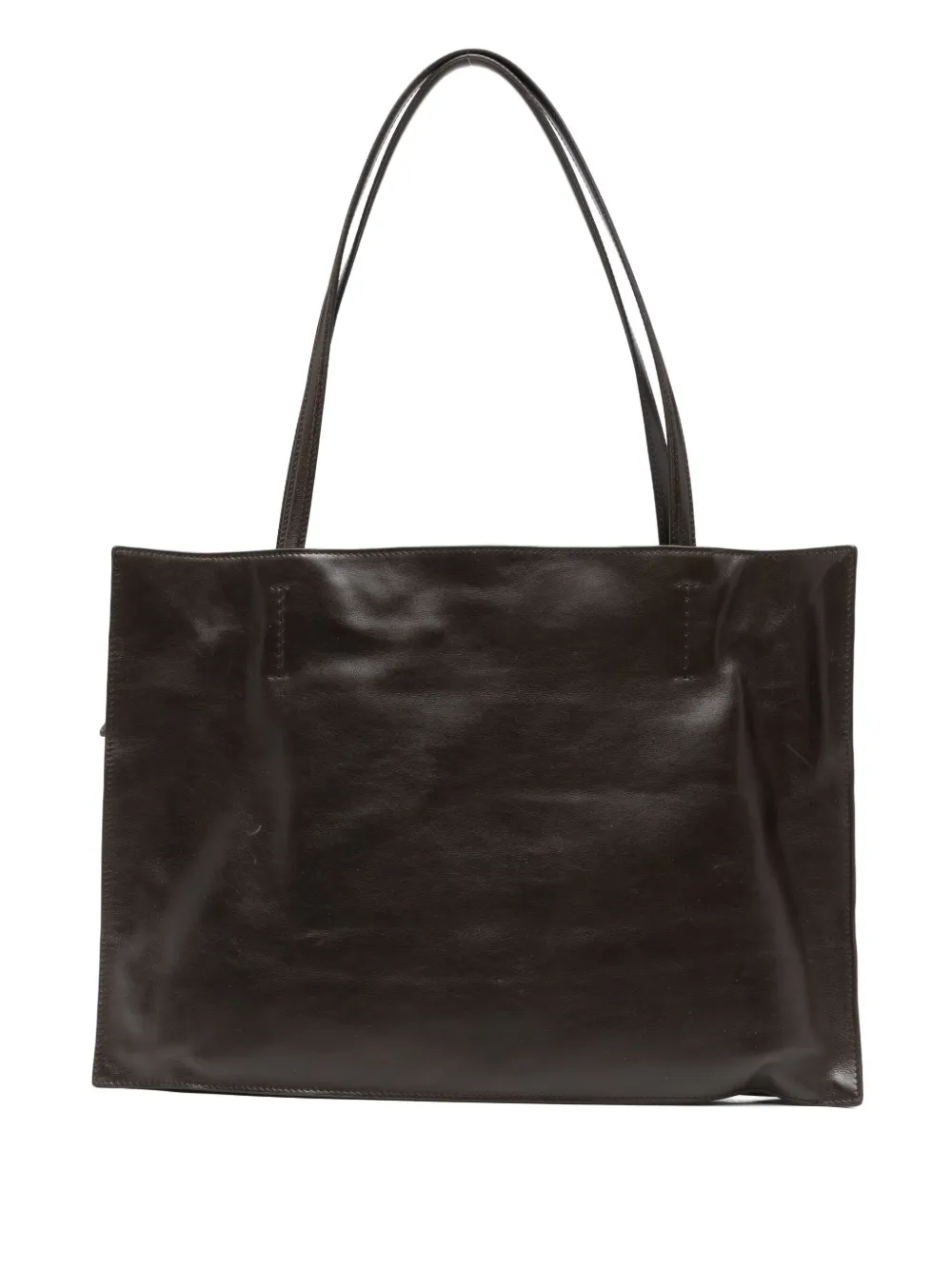 Maeden Yumi leather tote bag | Brown | Image 1