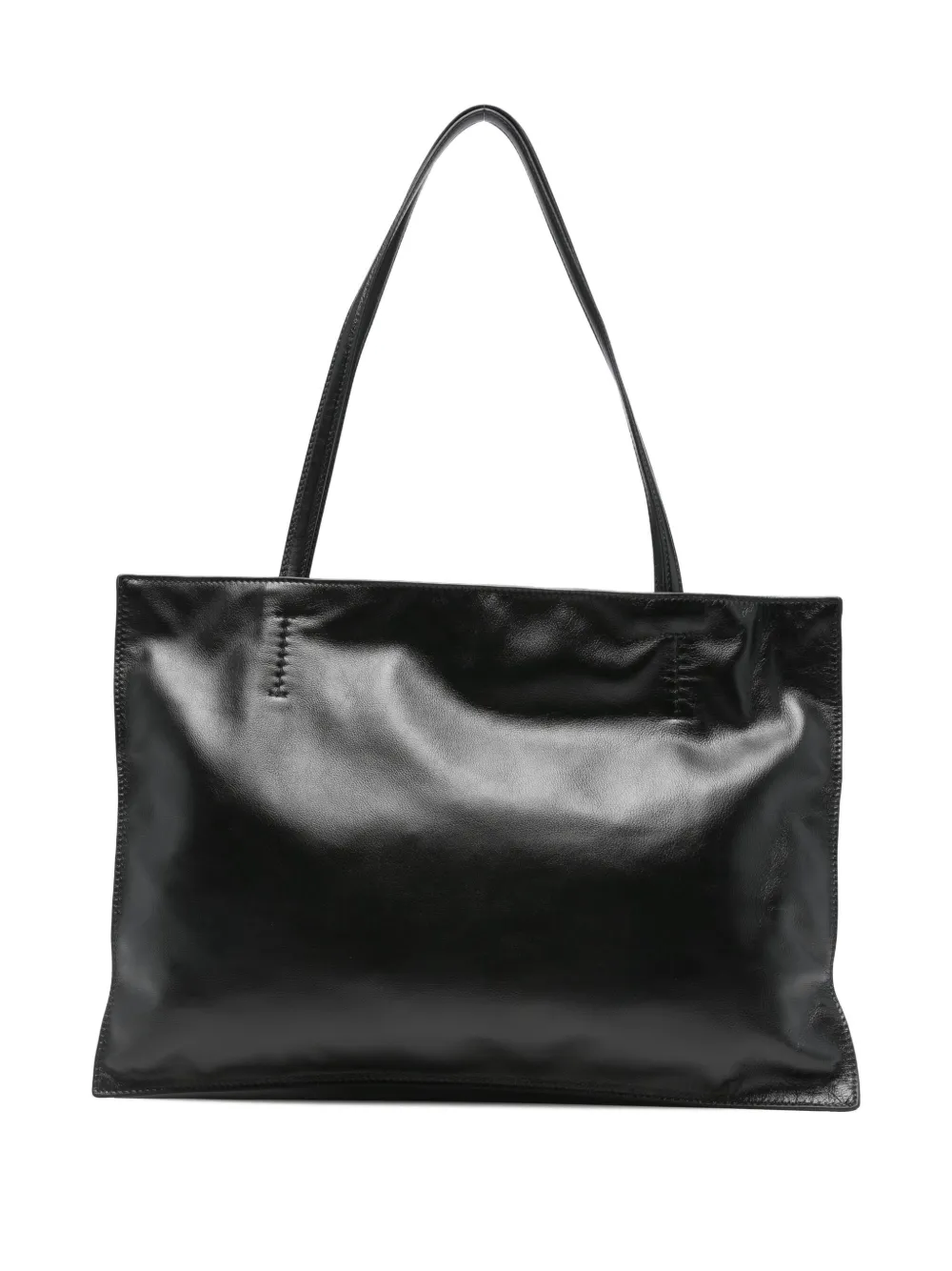 Maeden Yumi leather tote bag | Black | Image 1