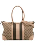 Gucci Pre-Owned 2016-2025 GG Canvas Web satchel - Brown