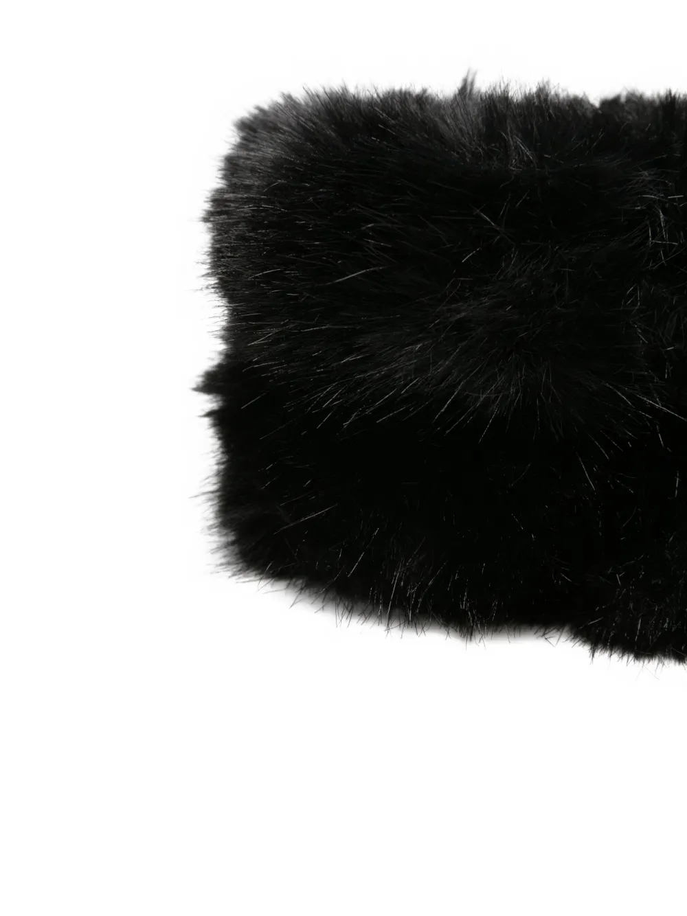 By Malene Birger Elbie faux-fur wrist cuffs - Zwart
