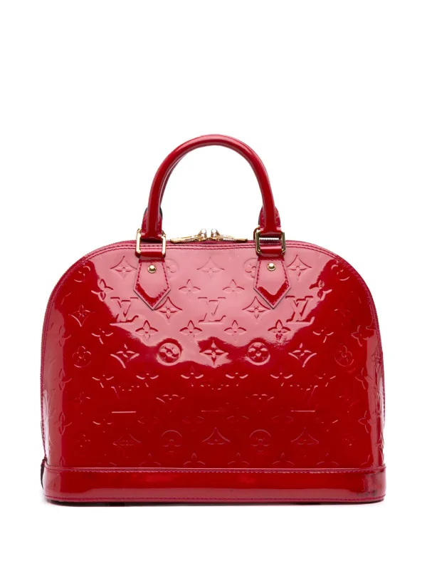 Louis Vuitton Pre-Owned 2013 モノグラム ヴェルニ アルマ PM