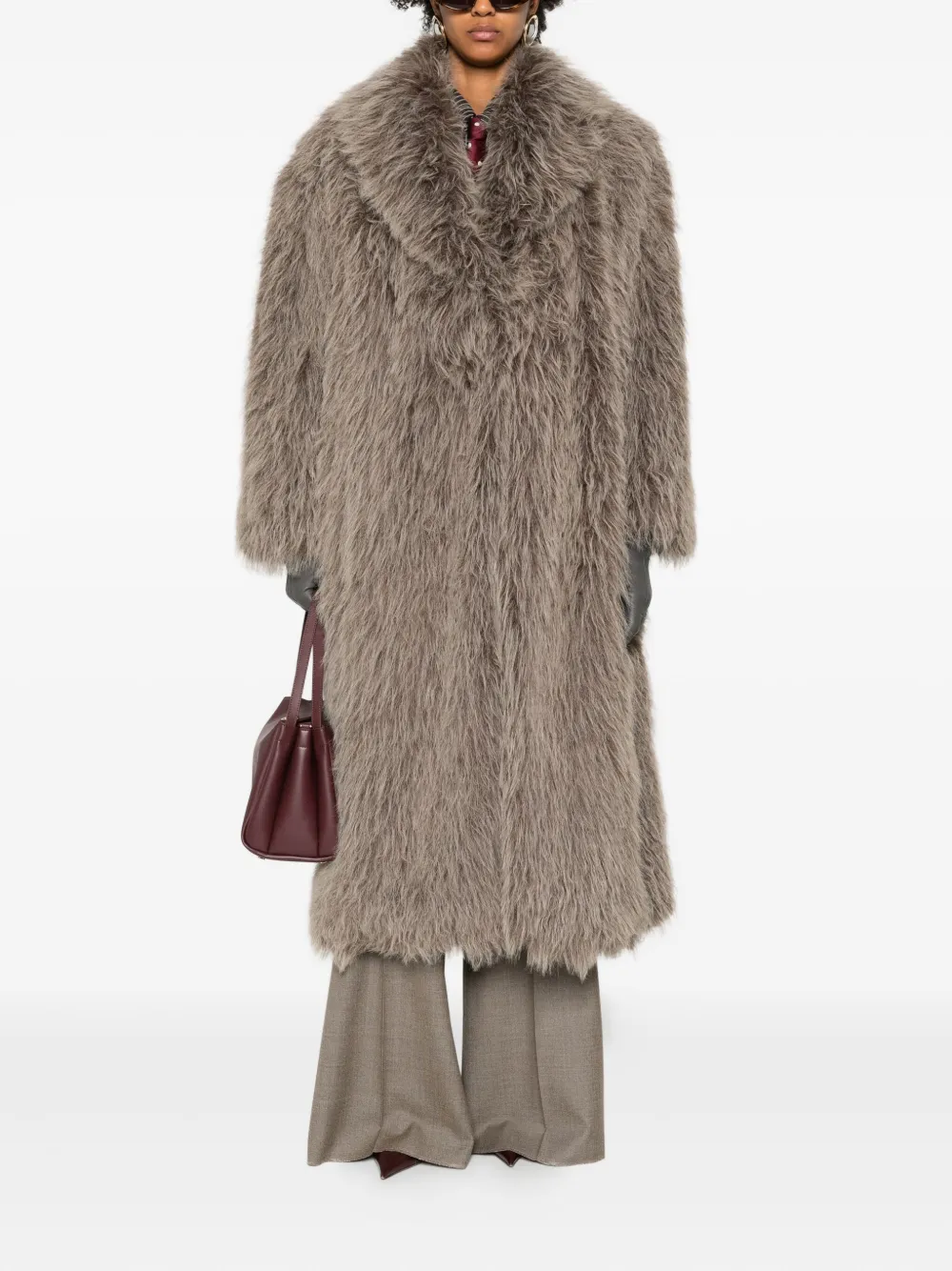 Eleh faux-fur coat | Faux Fur & Shearling Coats | Image 2