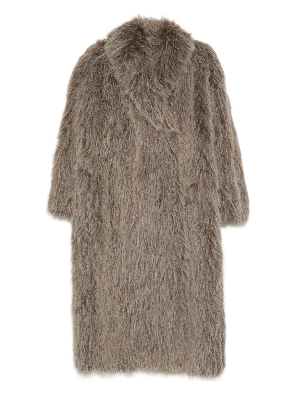 Eleh faux-fur coat | Brown | Image 1
