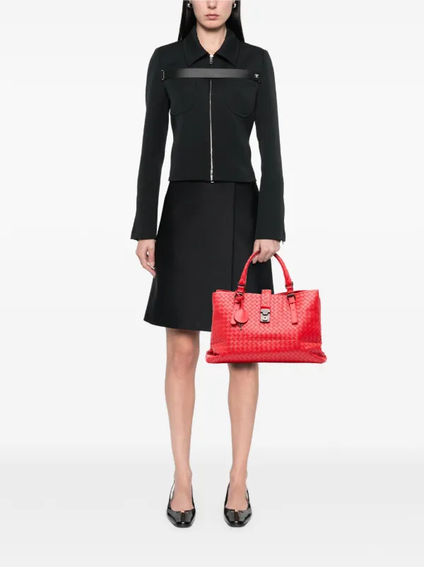 ☆ボッテガ・ヴェネタ プレオウンド ミディアム ナッパ イントレ