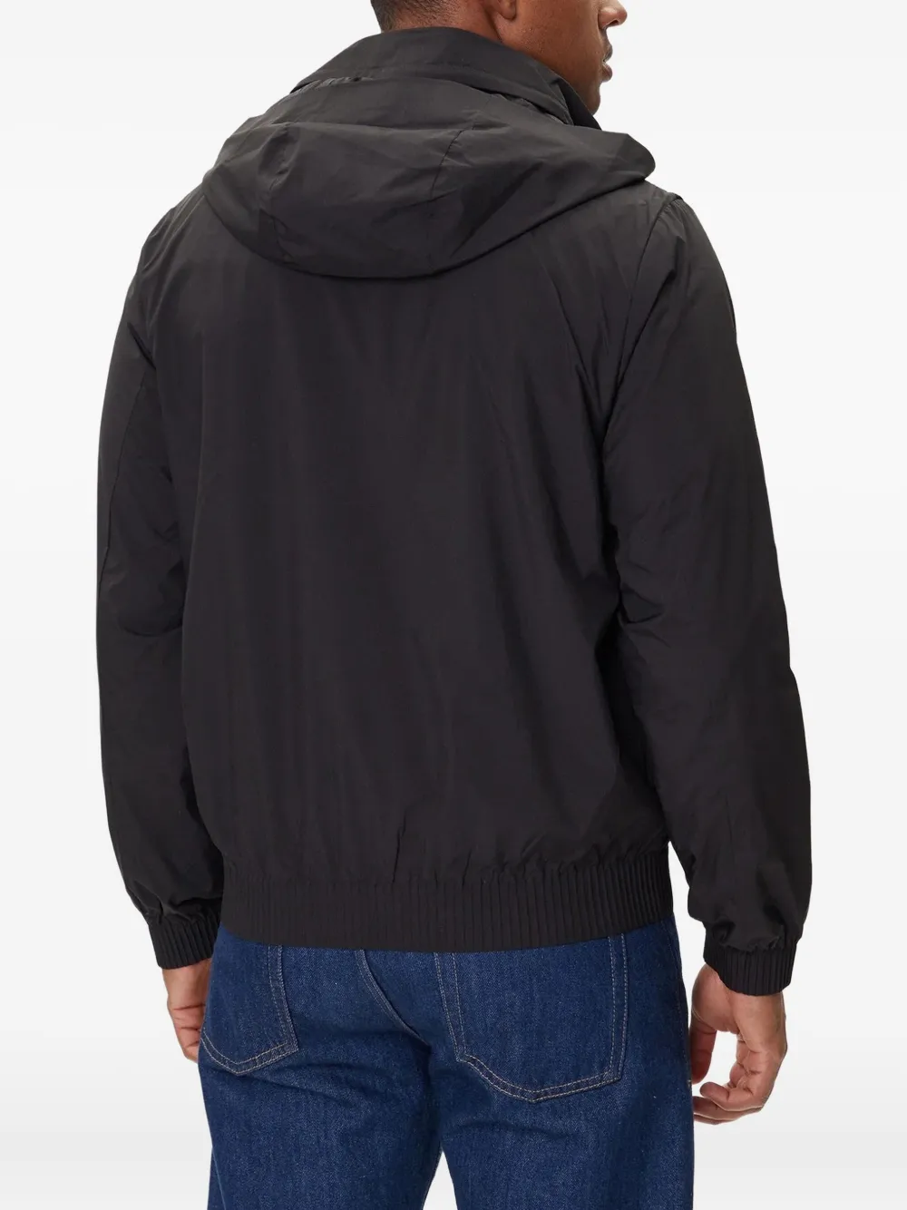 Calvin Klein Jack met capuchon Zwart