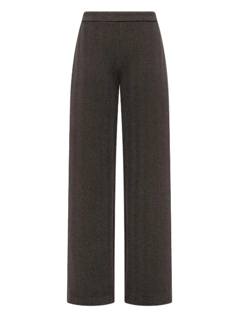 DEHA herringbone palazzo pants
