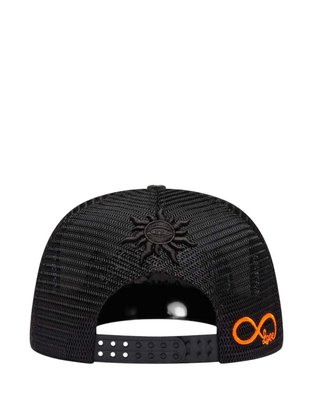 GODSPEED Truckerpet met geborduurd logo - Zwart