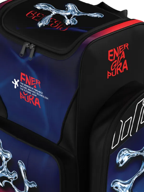 ENERGIA PURA ダブルジップ バックパック | ブラック | FARFETCH JP