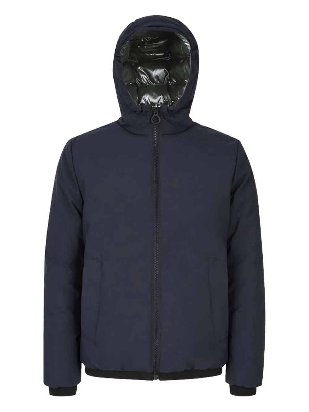 Geox Spherica hooded zip-up jacket - ブルー Geox Spherica hooded zip-up jacket - ブルー