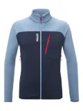 Pascal Millet two-tone zip-up jacket - Blue