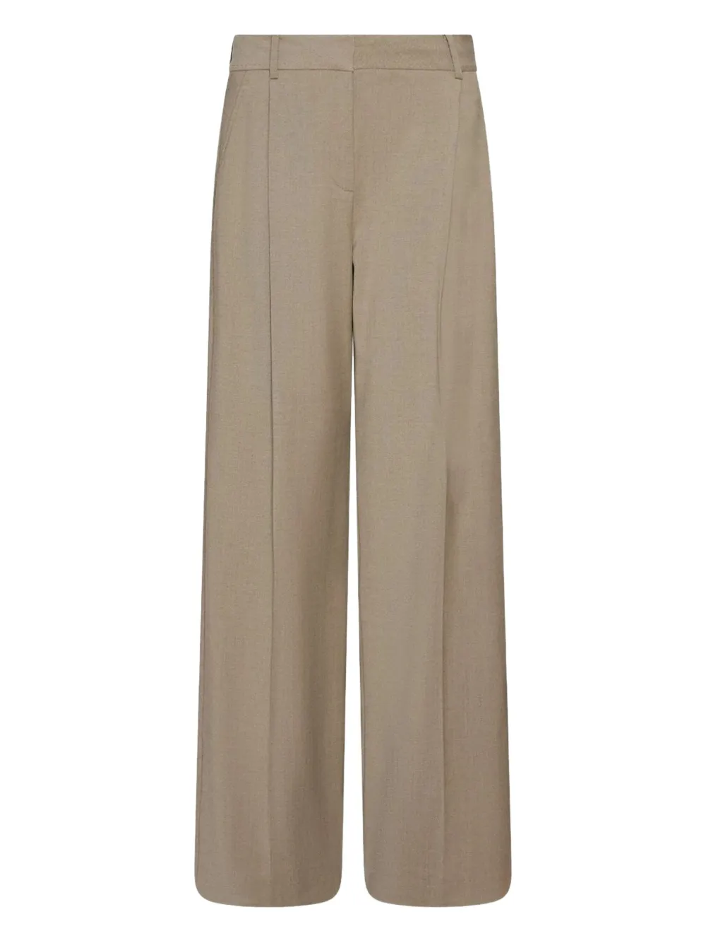 Marella FILO pleated twill trousers | Neutrals | Image 1