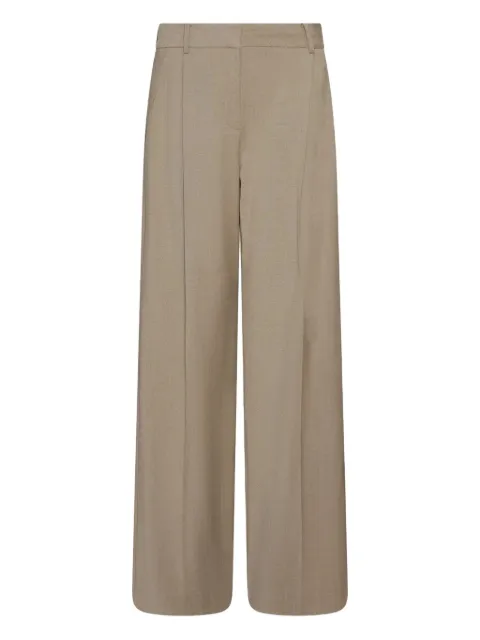 Marella FILO pleated twill trousers