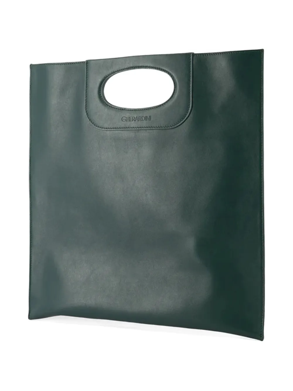 Gherardini cut-out handle handbag - Groen