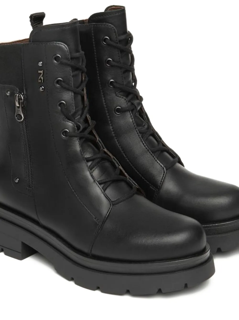 NERO GIARDINI lace-up zip-detail boots | Ankle Boots | Image 2