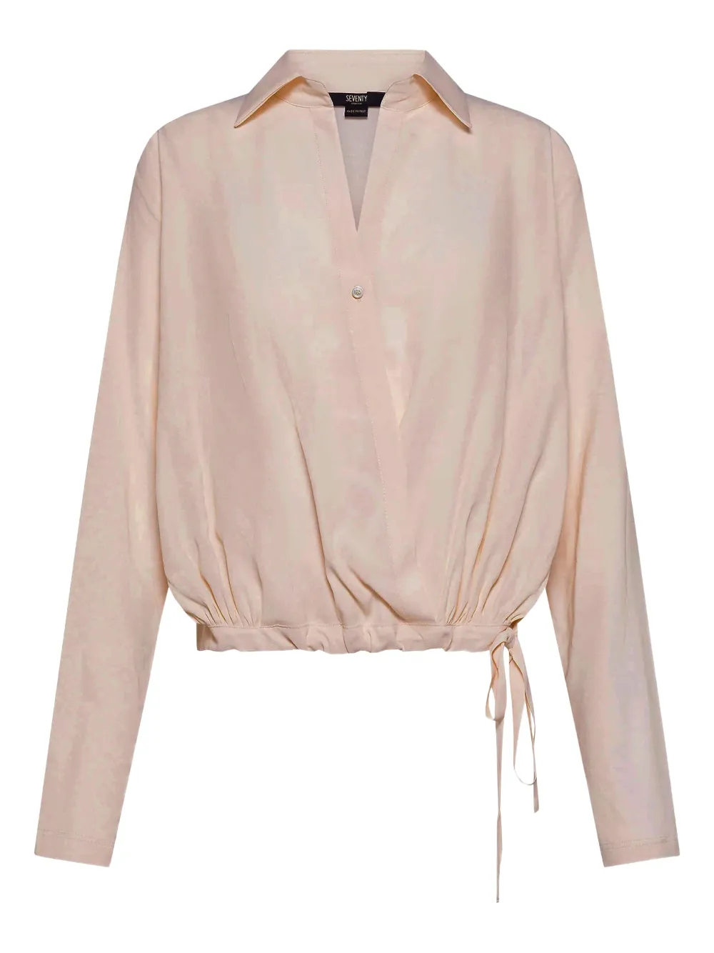 Seventy drawstring-hem blouse | Neutrals | Image 1