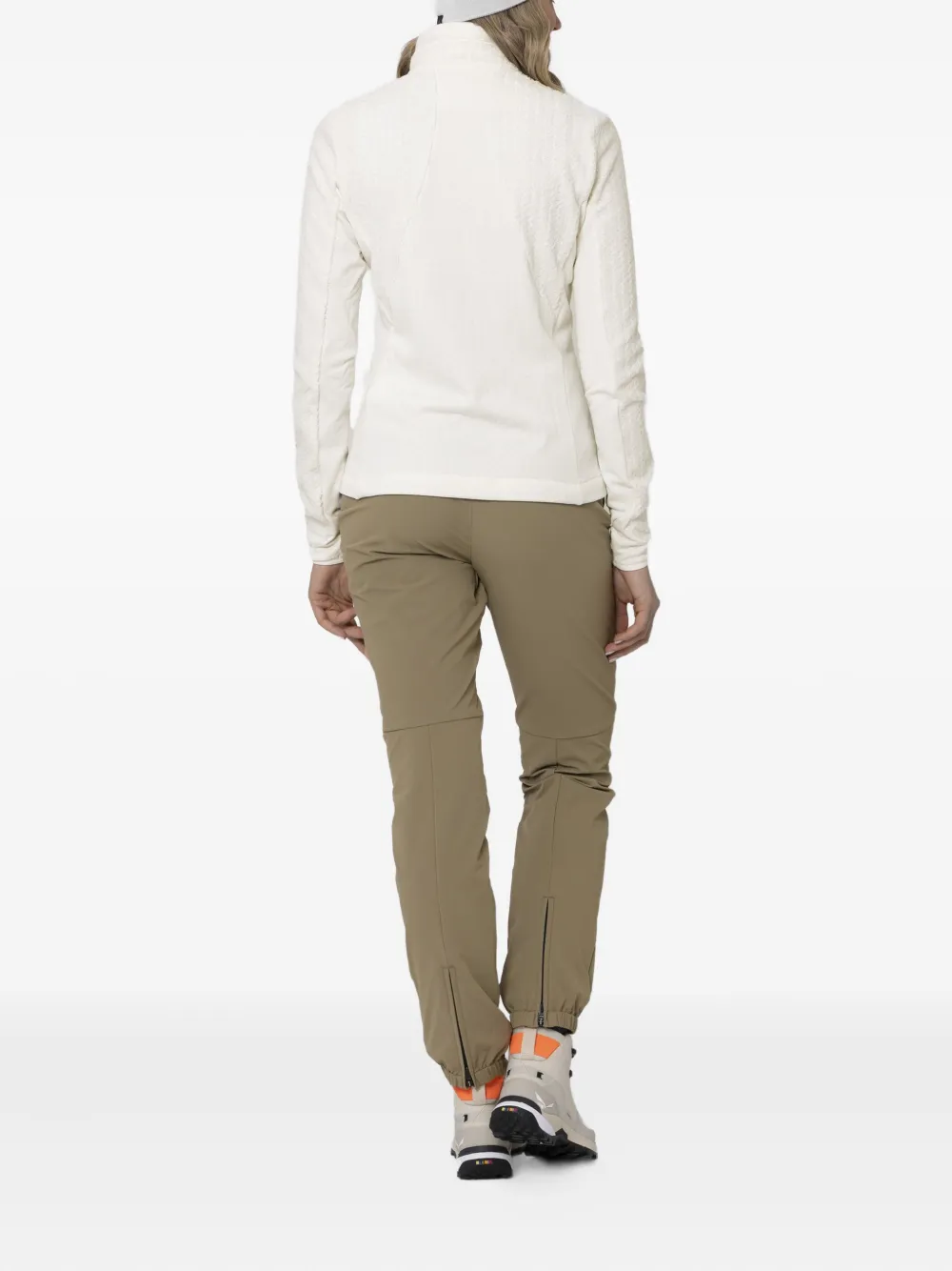 Lamunt Paola Fleece Jacket In White