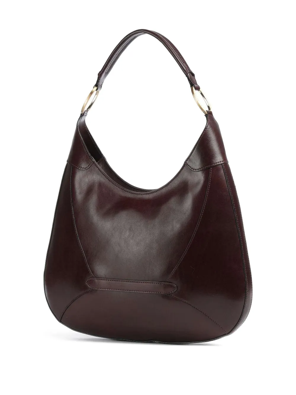 The Bridge large Isabella ring-detail shoulder bag - Bruin