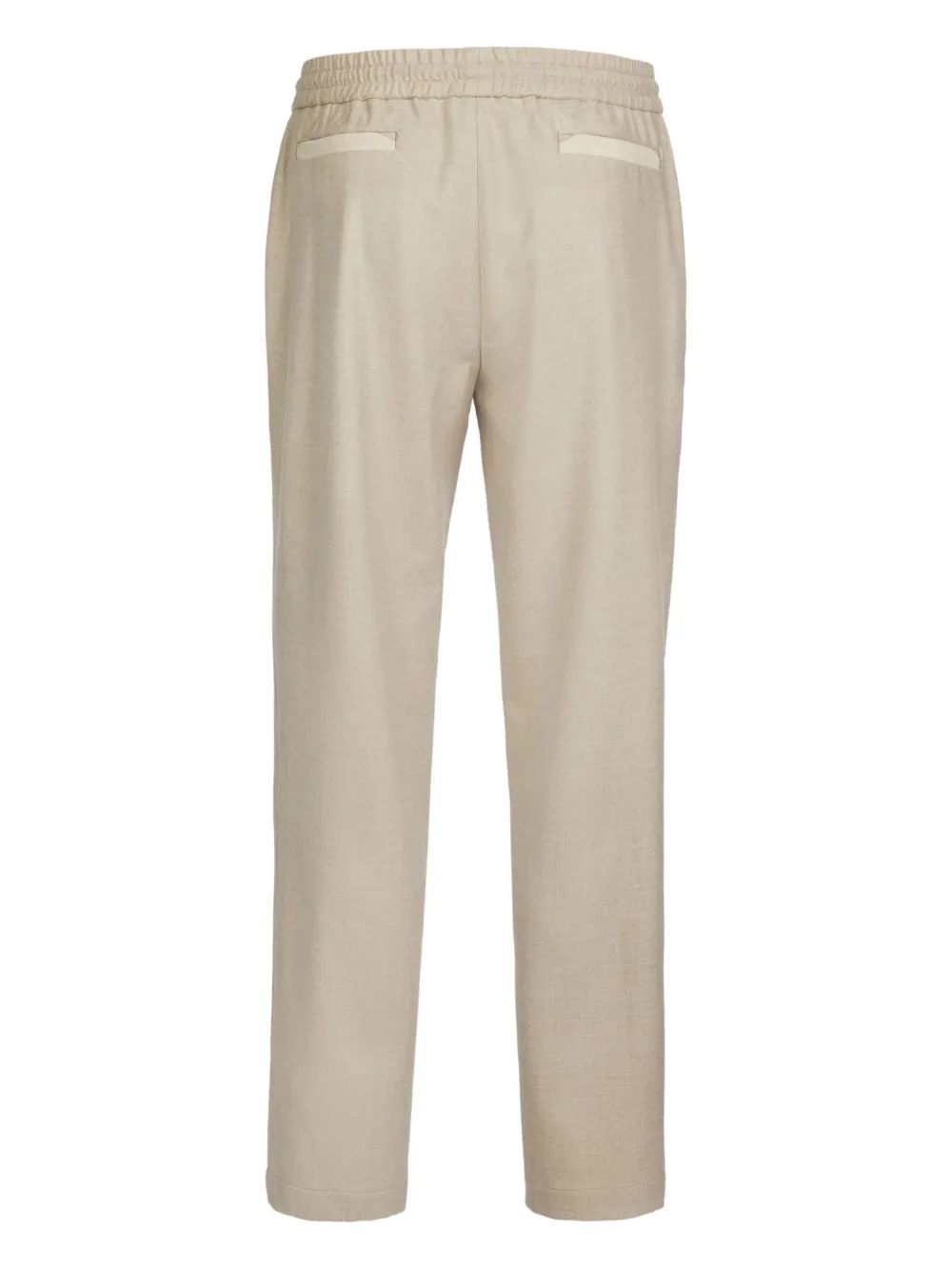 Sease Elasticated-waist Wool Trousers In Neutral