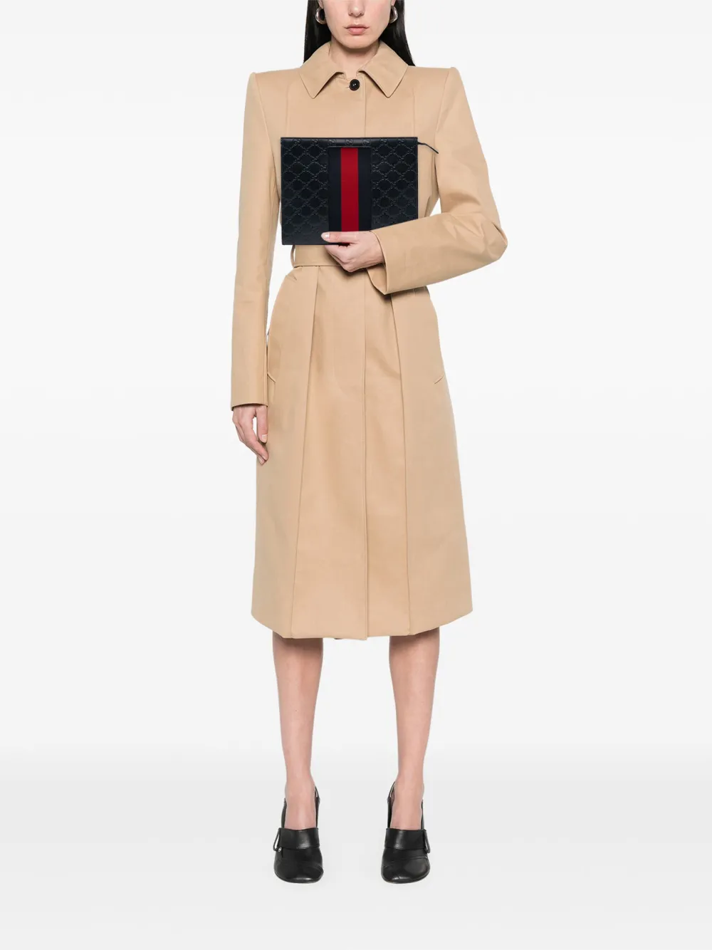 Gucci Pre-Owned 2000-2015 Guccissima Web clutch bag | Pre-Owned | Image 2
