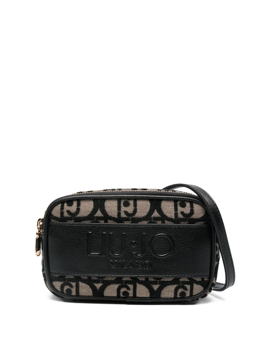LIU JO small logo-plaque bag | Black | Image 1