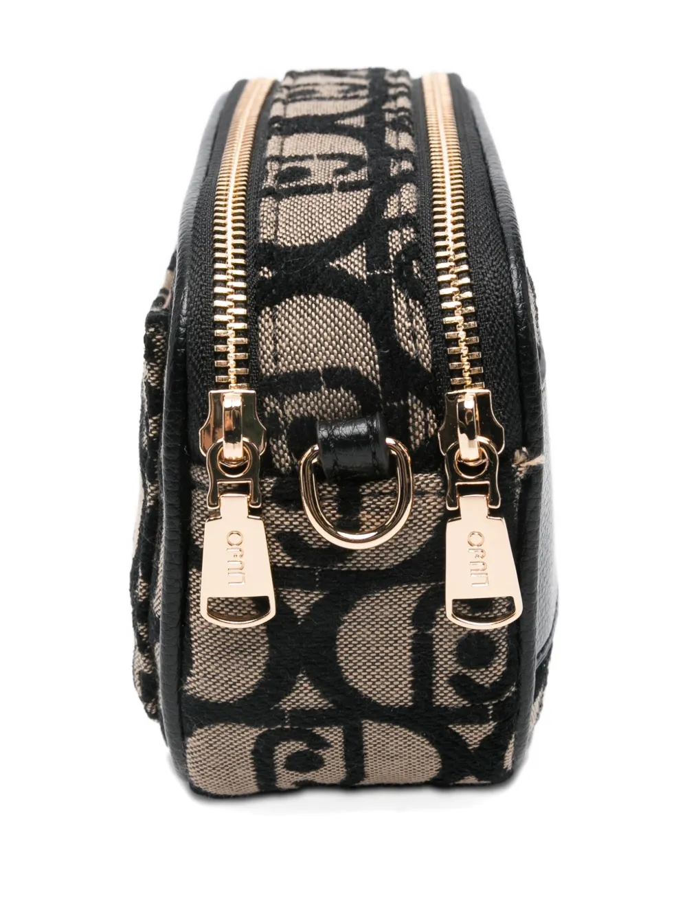 Liu •jo Small Logo-plaque Bag In Black