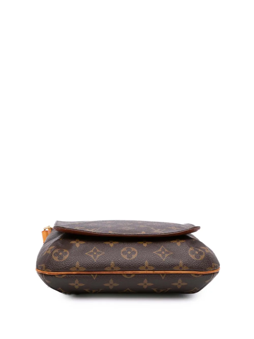 Pre-owned Louis Vuitton 1999-2007 Monogram Musette Salsa Short Strap Shoulder Bag In Brown