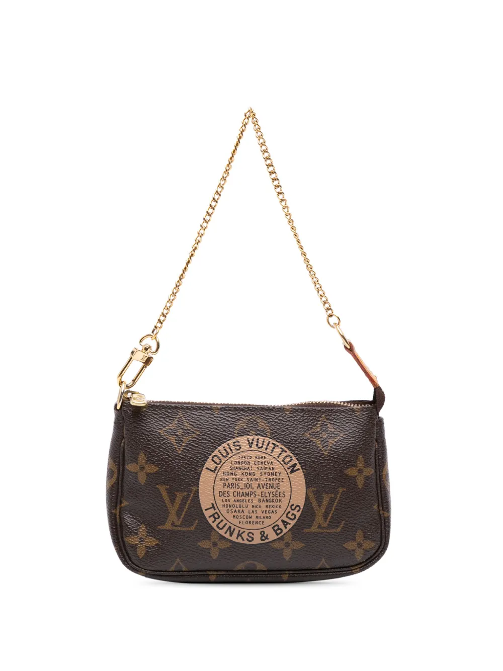 Louis Vuitton Pre-Owned 2007 モノグラム トランク&バッグ ミニ ポシェット アクセソワール ハンドバッグ - Louis Vuitton Pre-Owned 2007 モノグラム トランク&バッグ ミニ ポシェット アクセソワール ハンドバッグ -