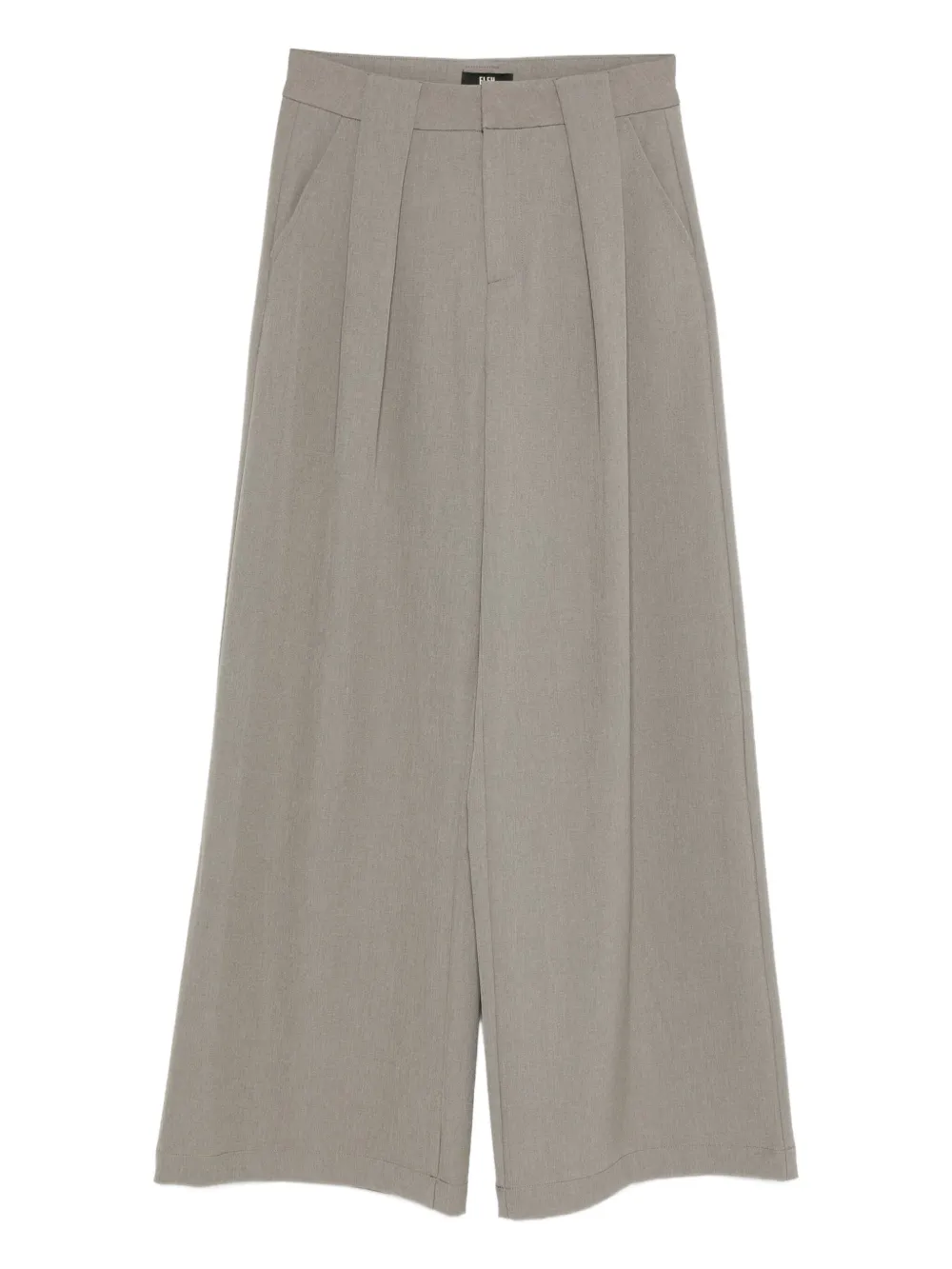 Eleh pleated welt-pocket trousers | Grey | Image 1