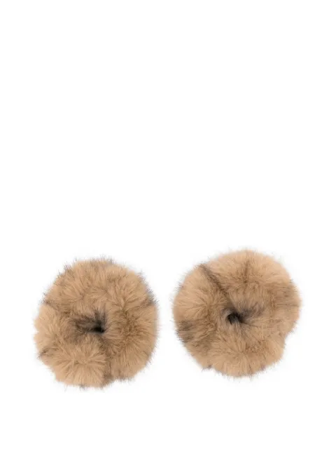 By Malene Birger Elbie faux-fur wrist cuffs