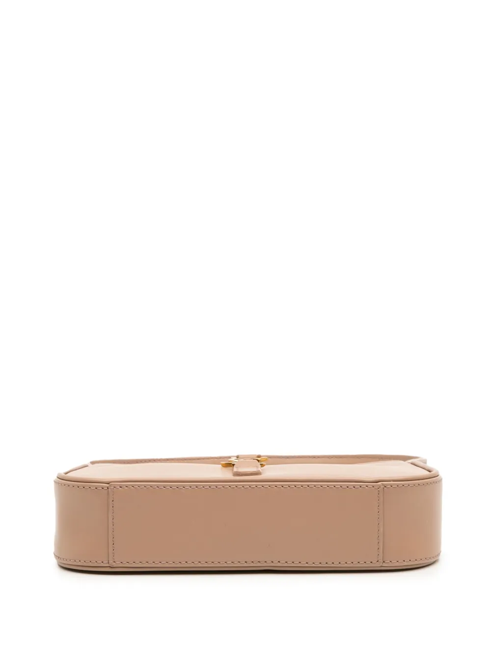 Pre-owned Saint Laurent 2022 Mini Calfskin Le 5 A 7 Shoulder Bag In Brown