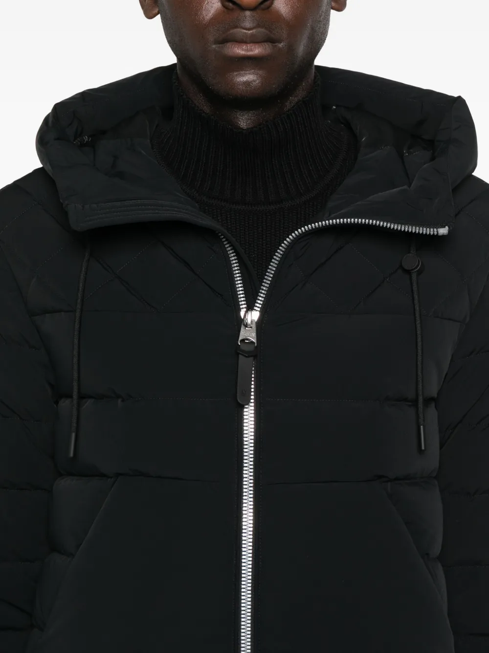 Mackage Zip-up Bomber Jacket In Black