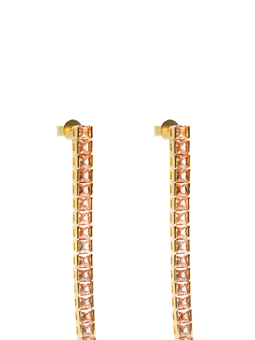 Izabel Display tennis-style earrings | Image 2