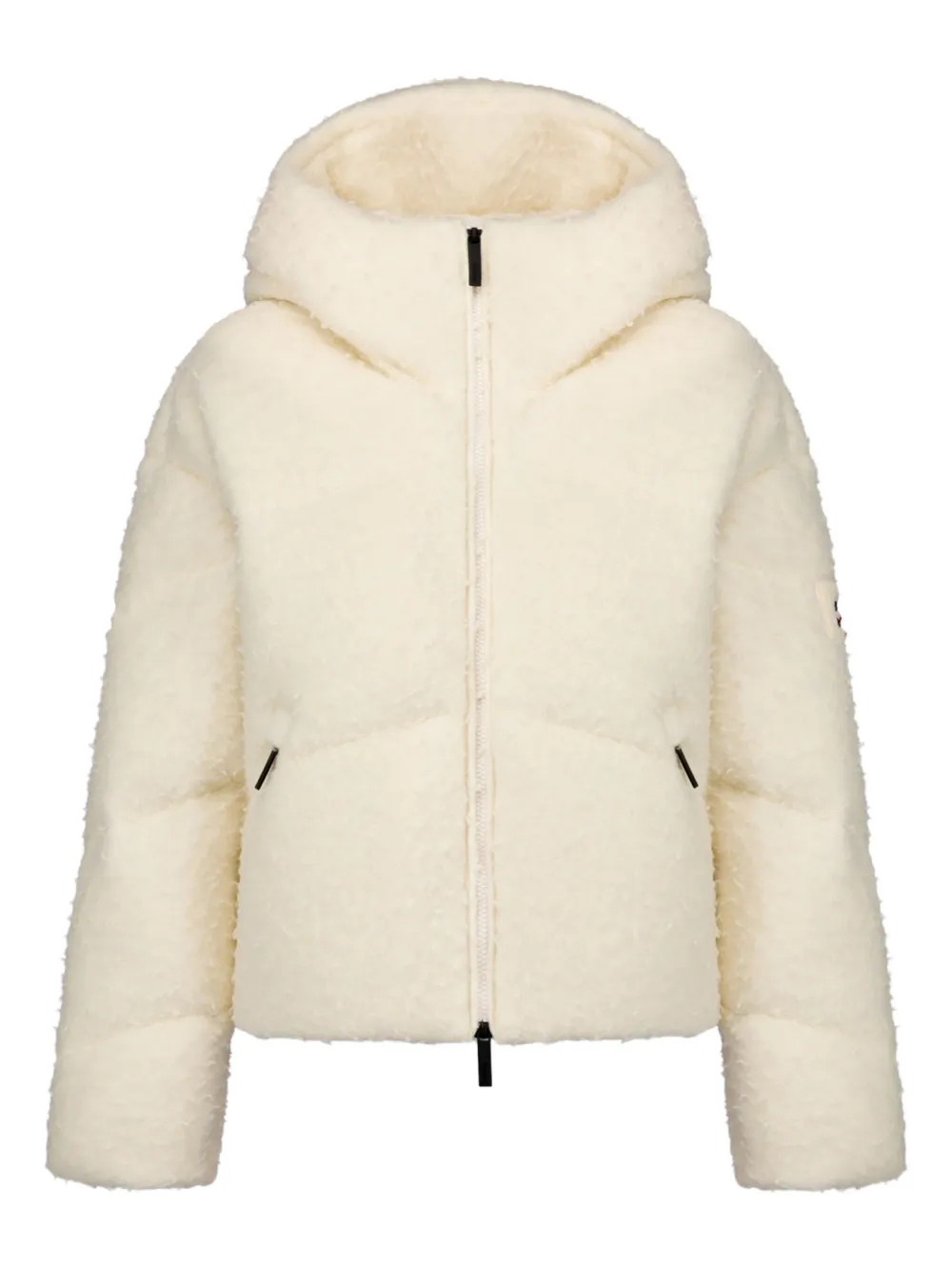 AFTER LABEL hooded woll quilted jacket - ニュートラル AFTER LABEL hooded woll quilted jacket - ニュートラル