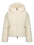 AFTER LABEL hooded woll quilted jacket - Neutrals