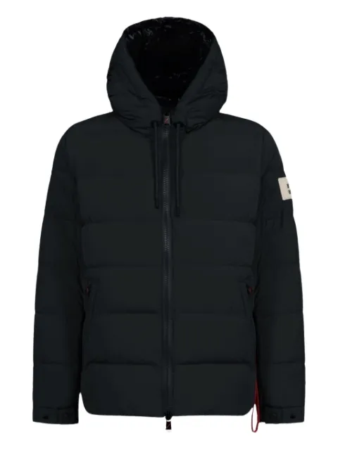 AFTER LABEL hooded puffer jacket