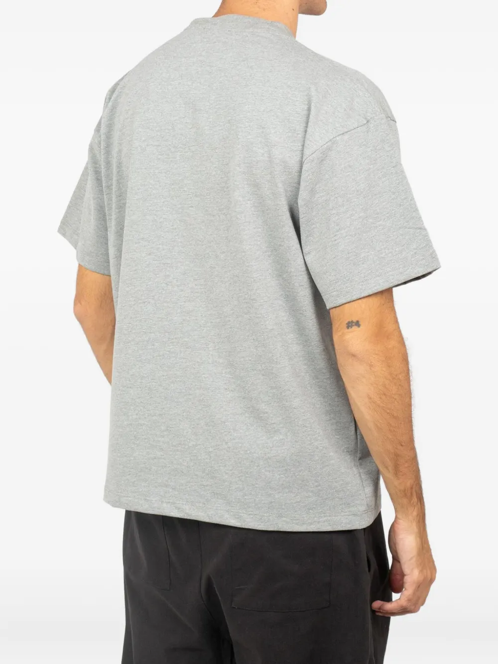A Paper Kid Short-sleeve T-shirt In Gray