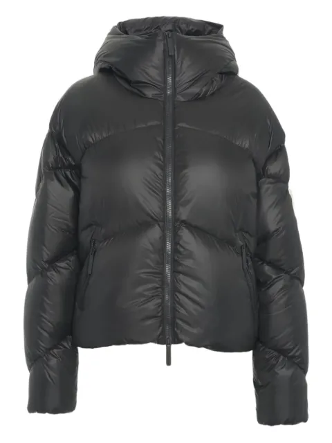 AFTER LABEL hooded puffer jacket
