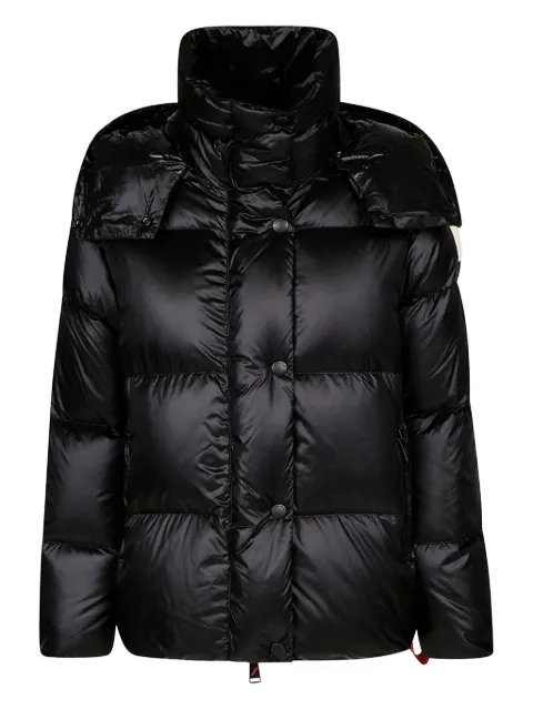 AFTER LABEL hooded-neck quilted jacket