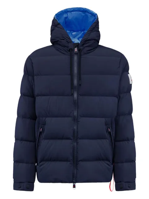 AFTER LABEL hooded puffer jacket
