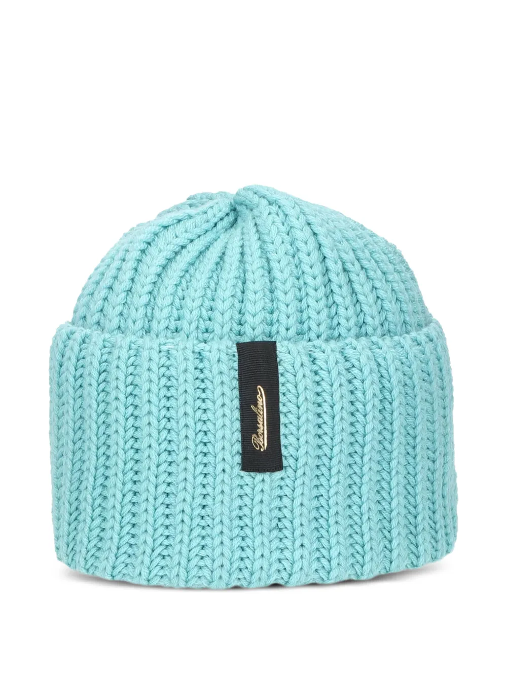 Borsalino ribbed-knit beanie hat | Green | Image 1