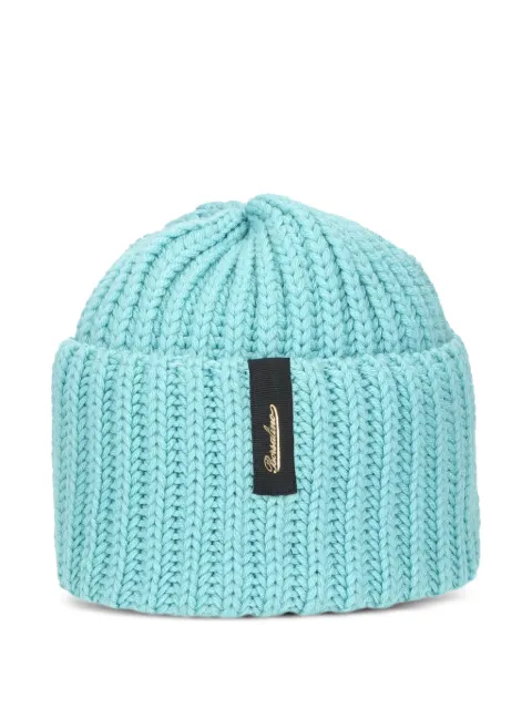 Borsalino ribbed-knit beanie hat