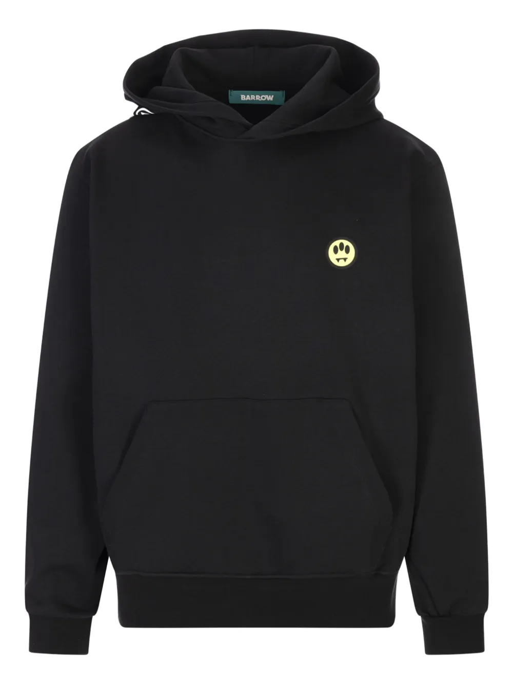 Barrow Logo-detail Hoodie In Black