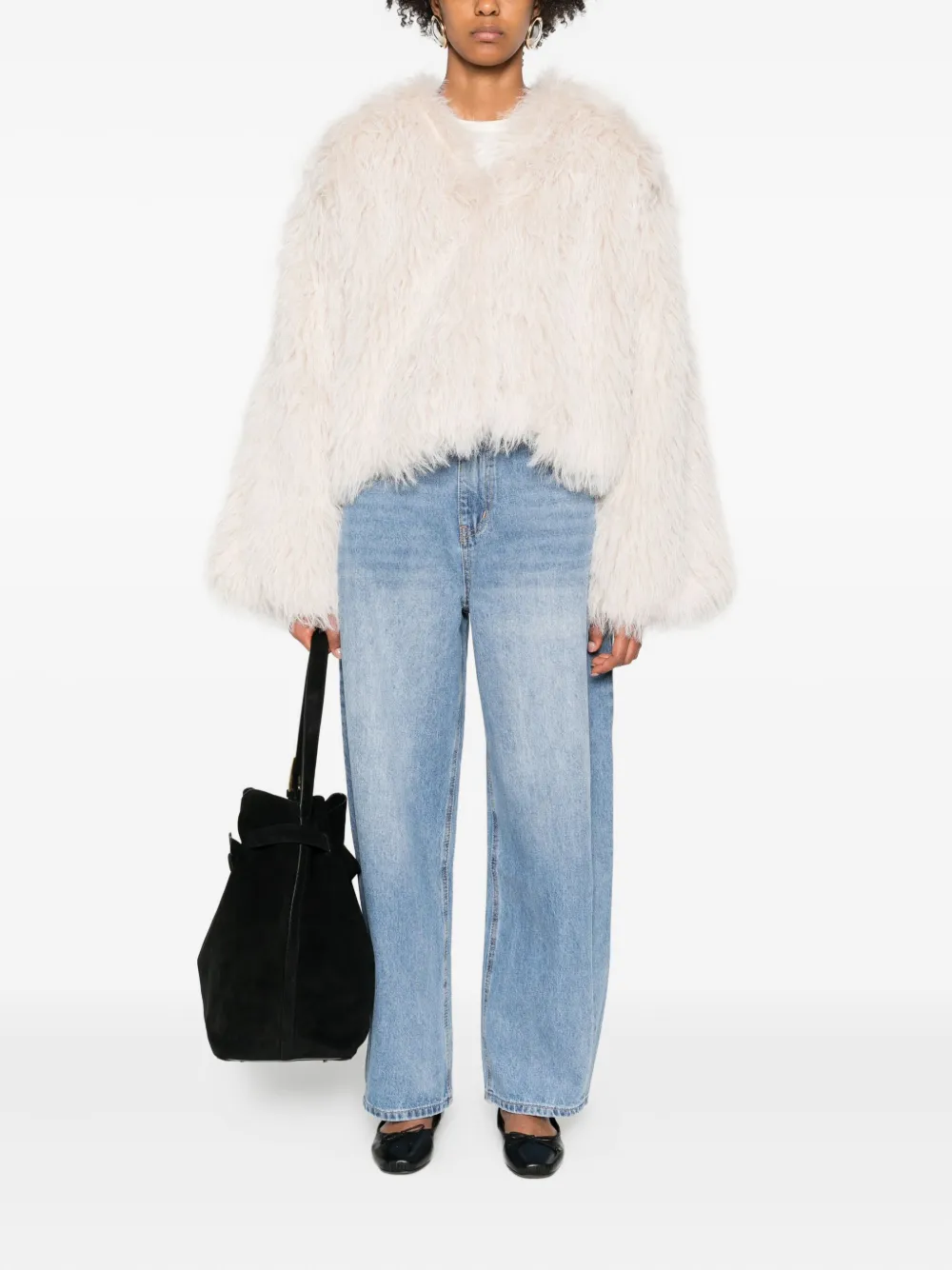 Eleh faux fur jacket | Faux Fur & Shearling Jackets | Image 2