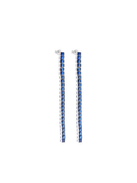 Izabel Display Tennis square earrings