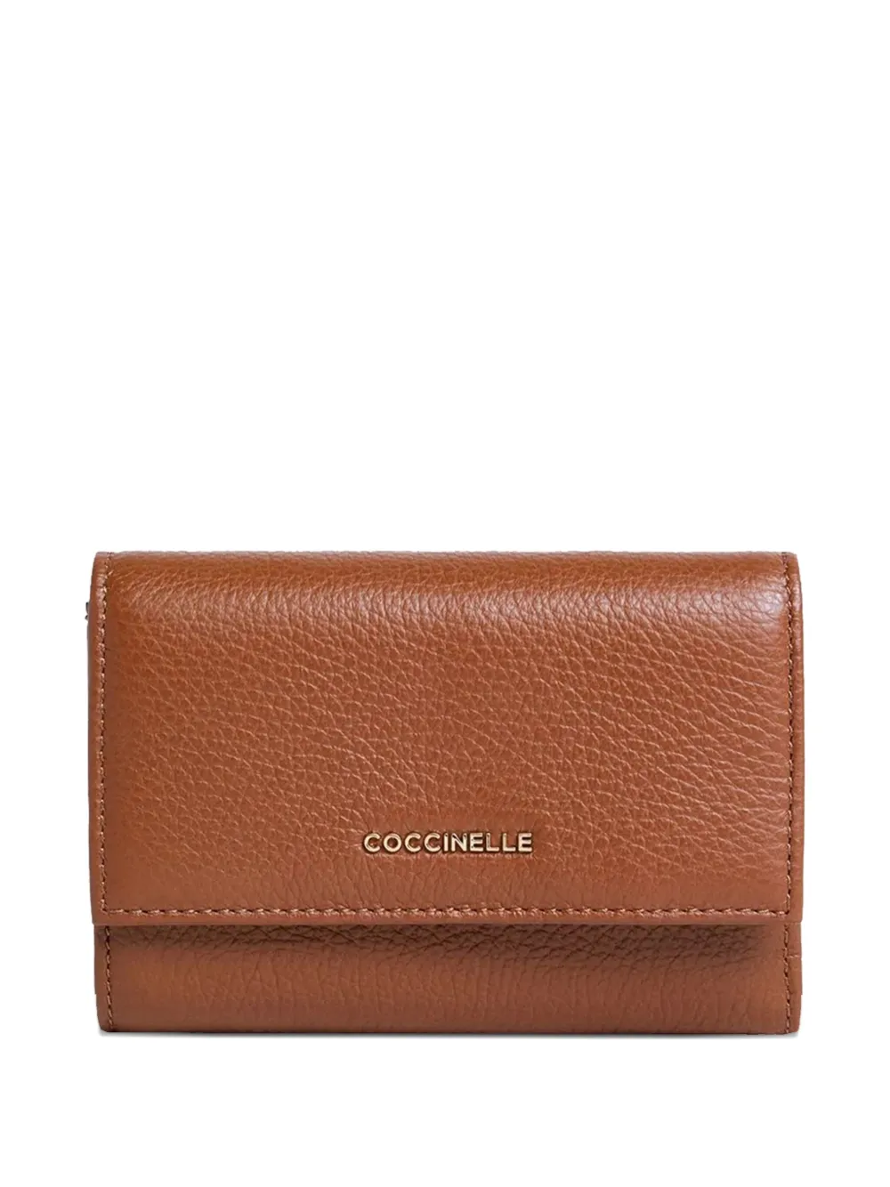 Coccinelle leather trifold wallet | Brown | Image 1
