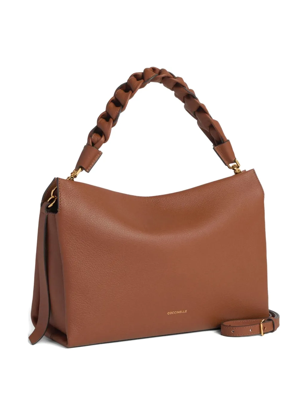 Coccinelle Boheme leather tote bag - ブラウン Coccinelle Boheme leather tote bag - ブラウン