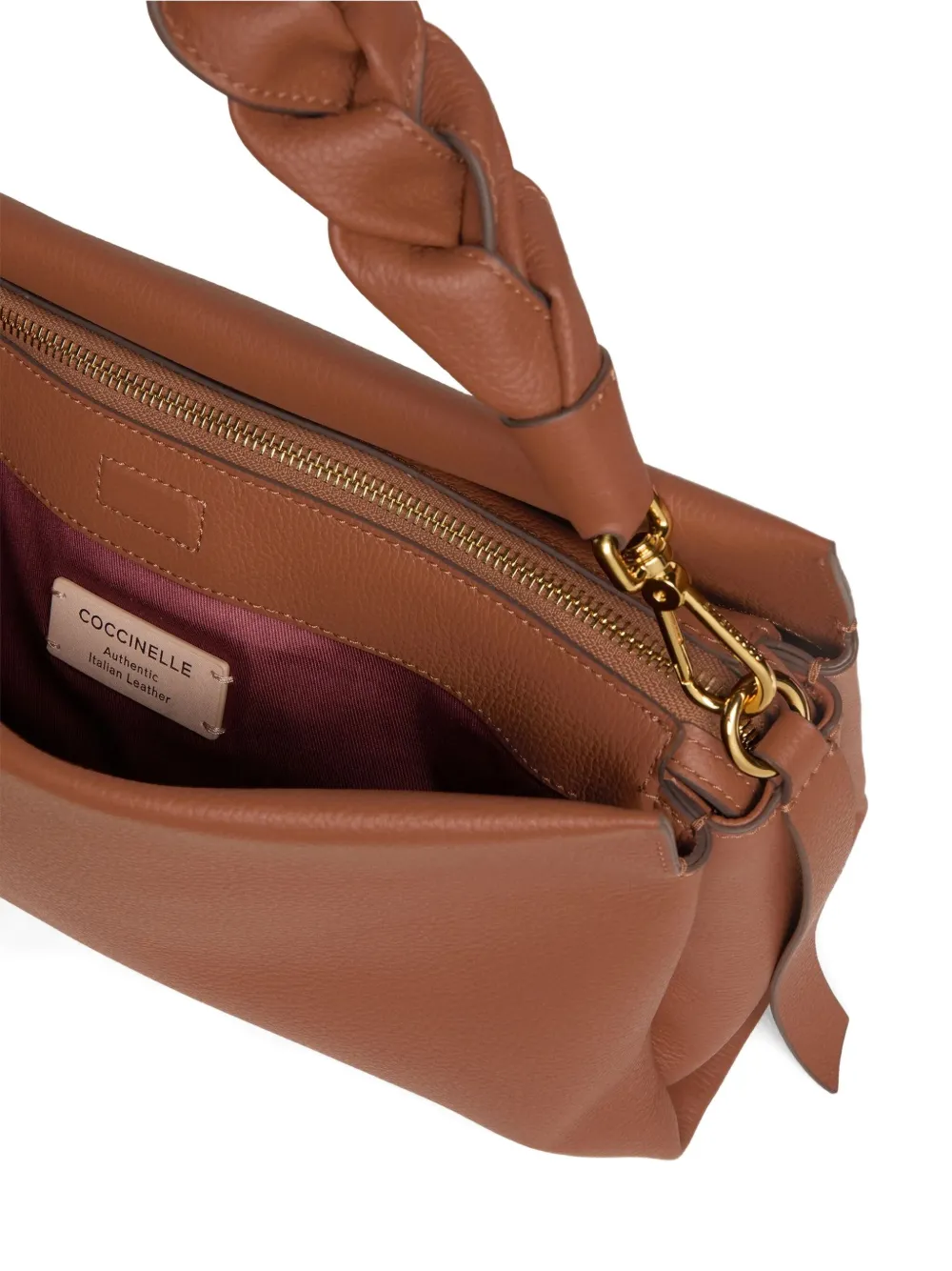 Coccinelle Borsa A Spalla In Pelle Double Boheme Medium In Multi