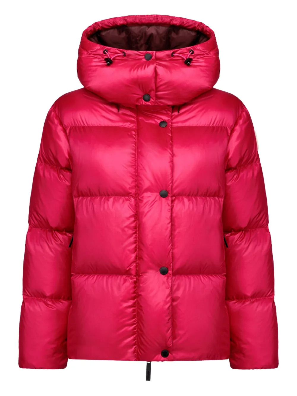 AFTER LABEL zip-fastening hooded puffer jacket - ピンク AFTER LABEL zip-fastening hooded puffer jacket - ピンク